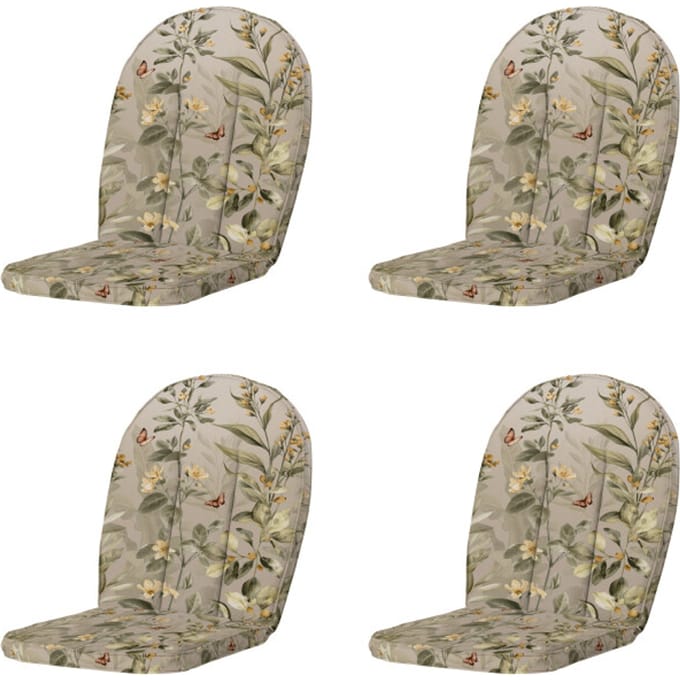 Madison Elisa kuipstoelkussen hoge rug set van 4