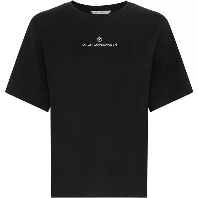 Dames-T-shirt Moss Copenhagen Theana Organic Icon Logo