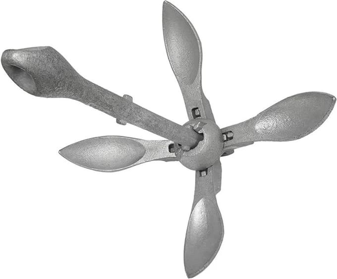 Seilflechter Paraplu-anker 3,2 Kg Gegalvaniseerd 40 Cm Zilver