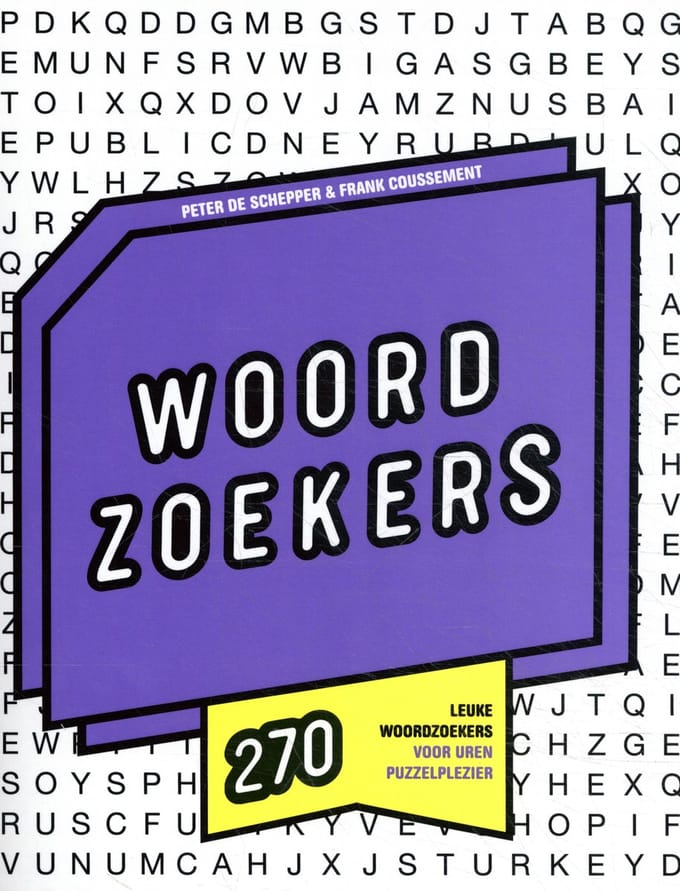 270 Woordzoekers - puzzelboek