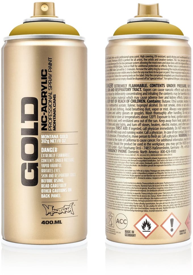 Montana GOLD G1050 Curry spuitbus 400ml