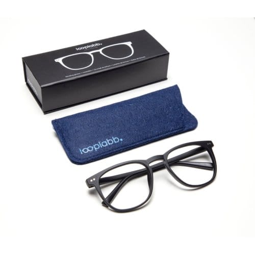 Looplabb leesbril sterkte +1,00 model the george zwart