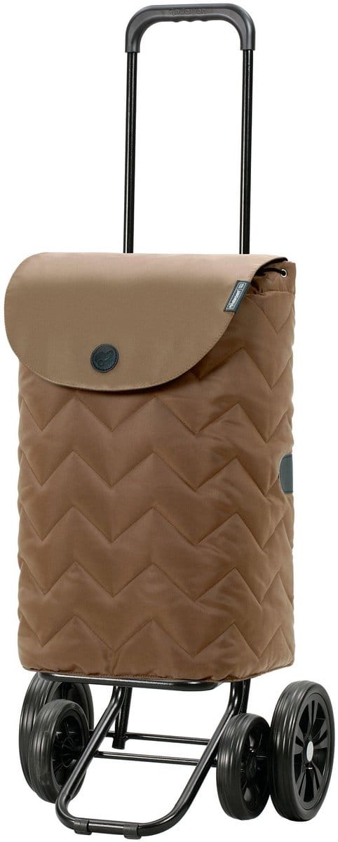 Andersen Shopper Quattro Shopper Hilma Winkelwagen 59 cm - 45 L - mousse