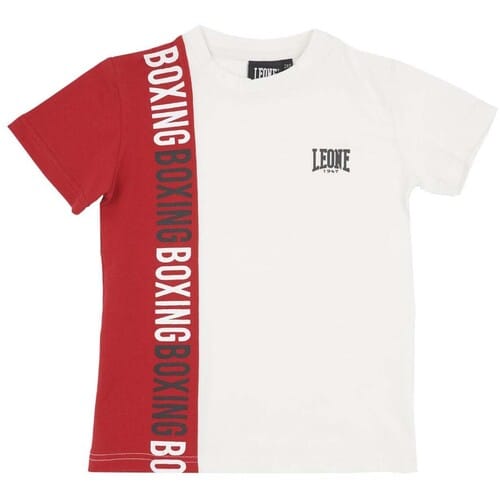 T-shirt Korte Mouw Leone 1947 Boy Short Sleeves Junior Class
