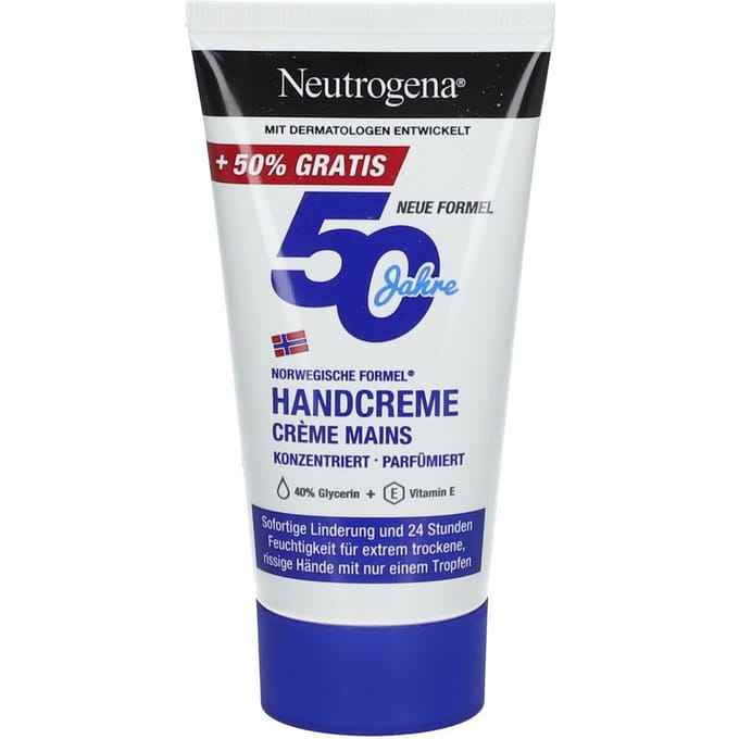 Neutrogena Handcrème Noorse Formule Geparfumeerd 50ml + 25ml Gratis