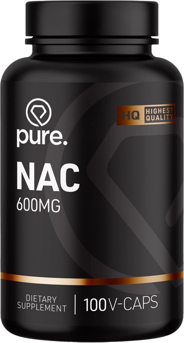 Pure. NAC -100 v-caps - aminozuur - supplement