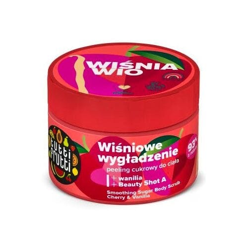 Tutti Frutti Smoothing Sugar Body Scrub Cherry &amp; Vanilla 300 g