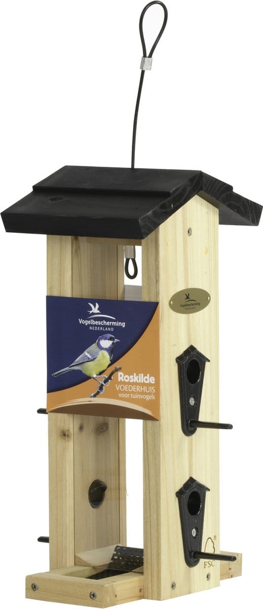 Wildbird Voederhuis Aalborg - Voederhuis - 21x15x37 cm