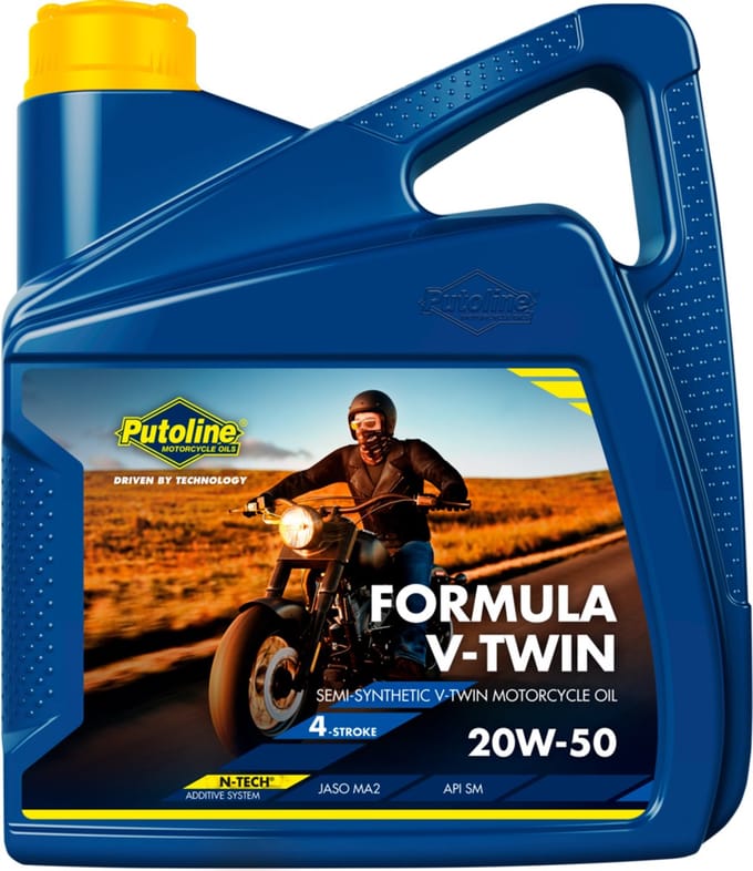 Putoline Formula V-Twin 20W50 olie 4T 4 liter