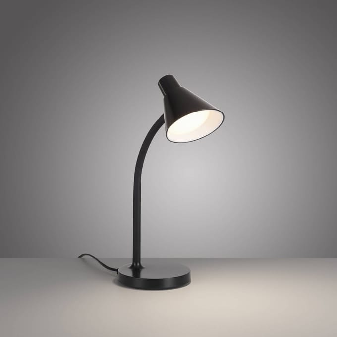 JUST LIGHT. GmbH JUST LIGHT. LED tafellamp Pixie, kunststof, zwart