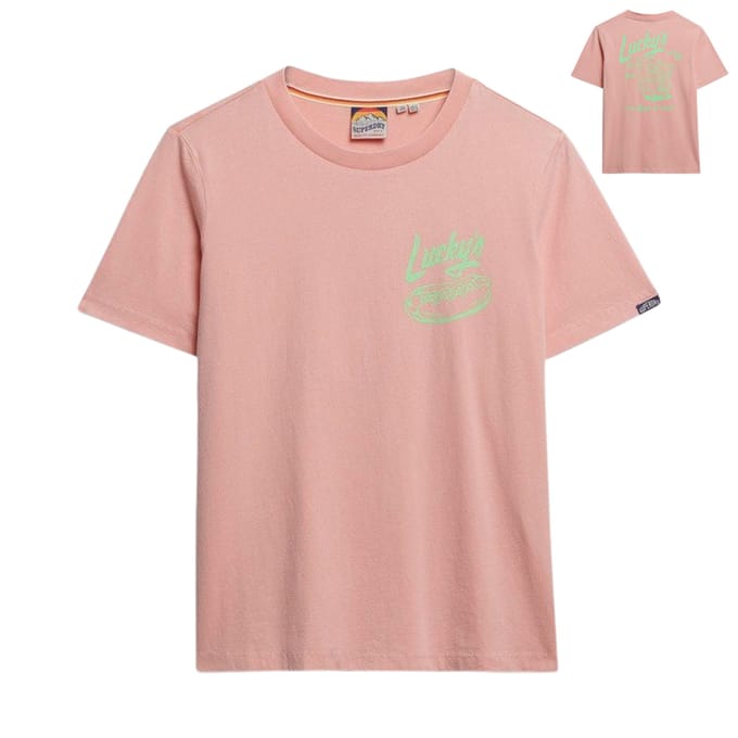Superdry Roadside Trade Relaxed Shirt Dames - Maat 14