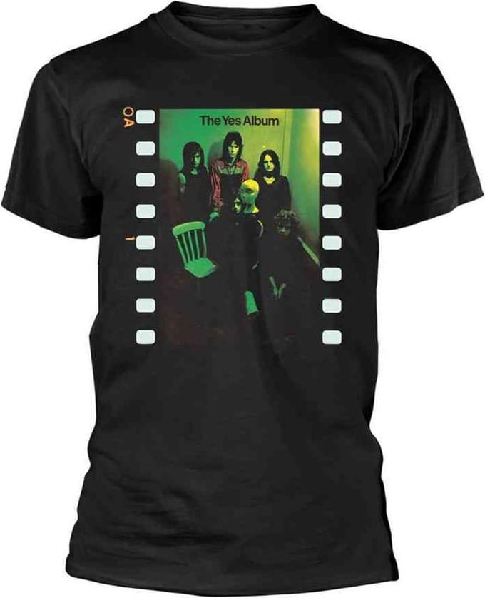 Yes Heren Tshirt -M- The Yes Album Zwart