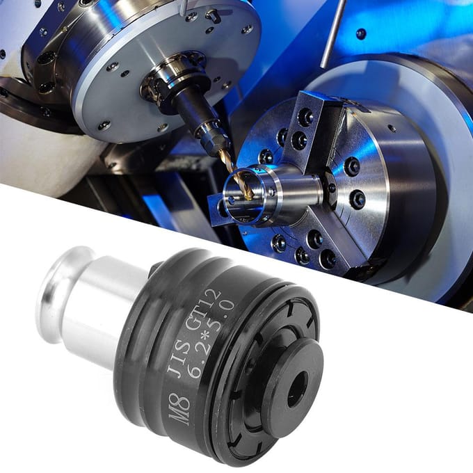 JIS GT12 Compacte Tapspankop Mechanische Apparatuur Onderdelen voor Booraccessoires(M8 )
