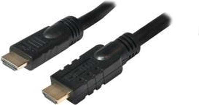 LogiLink Aktives HDMI High Speed Monitorkabel, 25,0 m