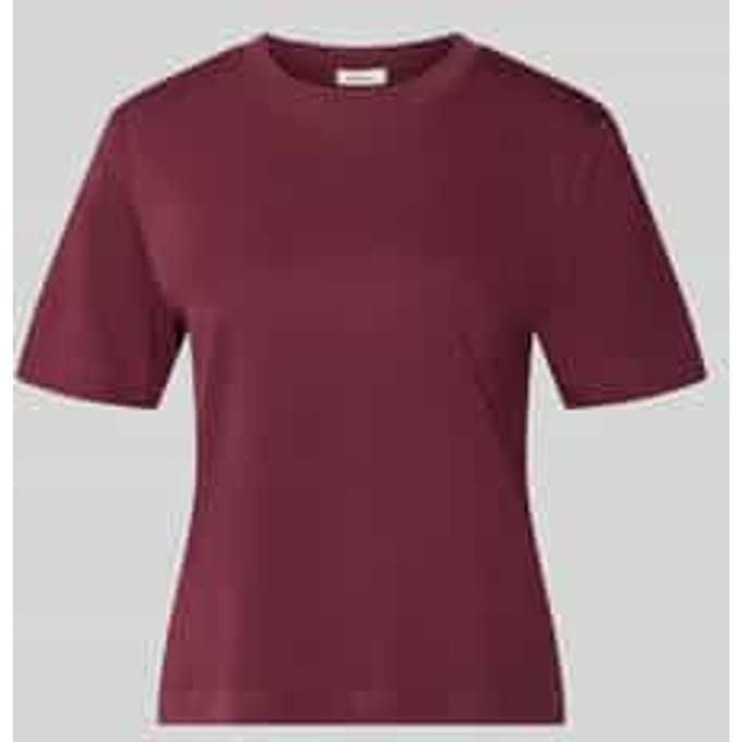 Regular fit t-shirt van puur katoen