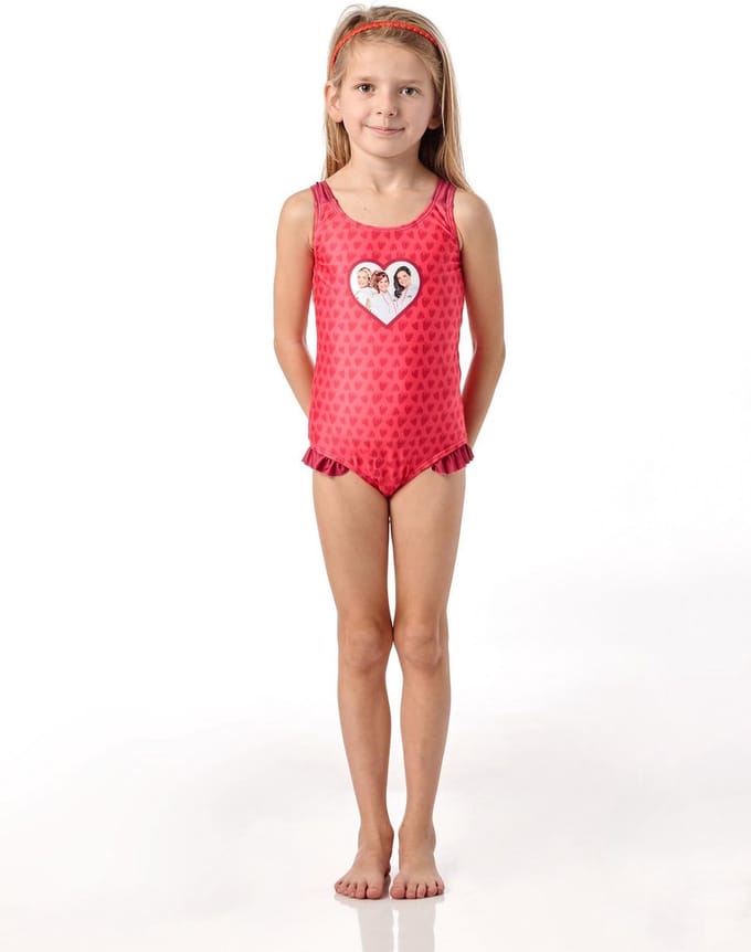 K3 Hearts badpak maat: 98/104 cm