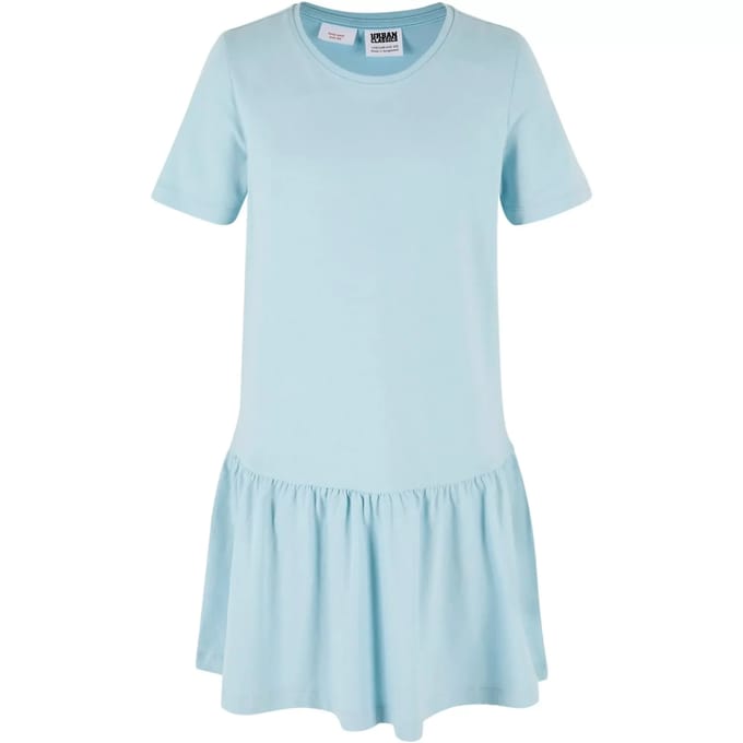 Urban Classics - Valance Tee Kinder Korte jurk - Kids 110/116 - Blauw