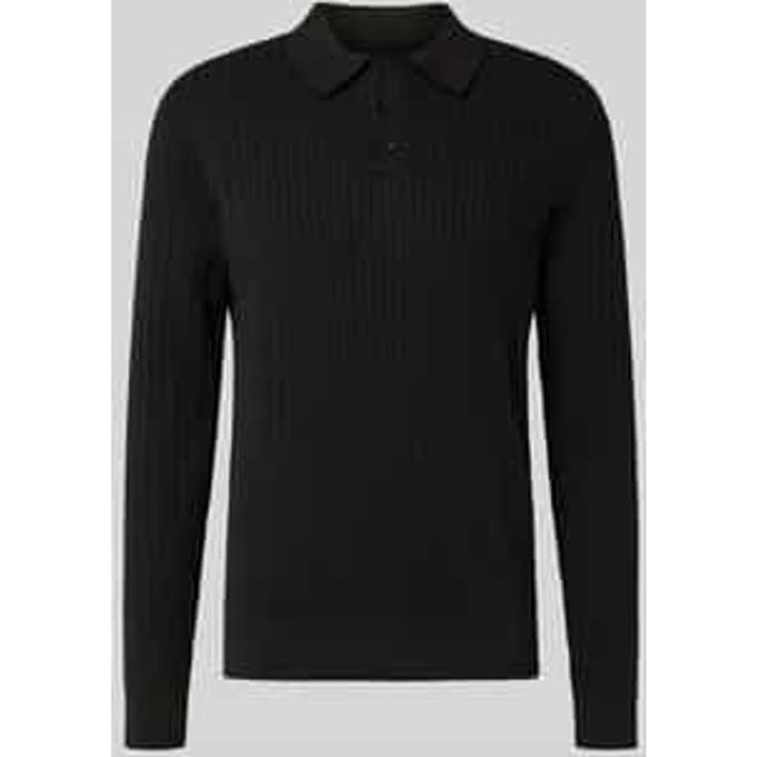 Gebreide pullover met polokraag