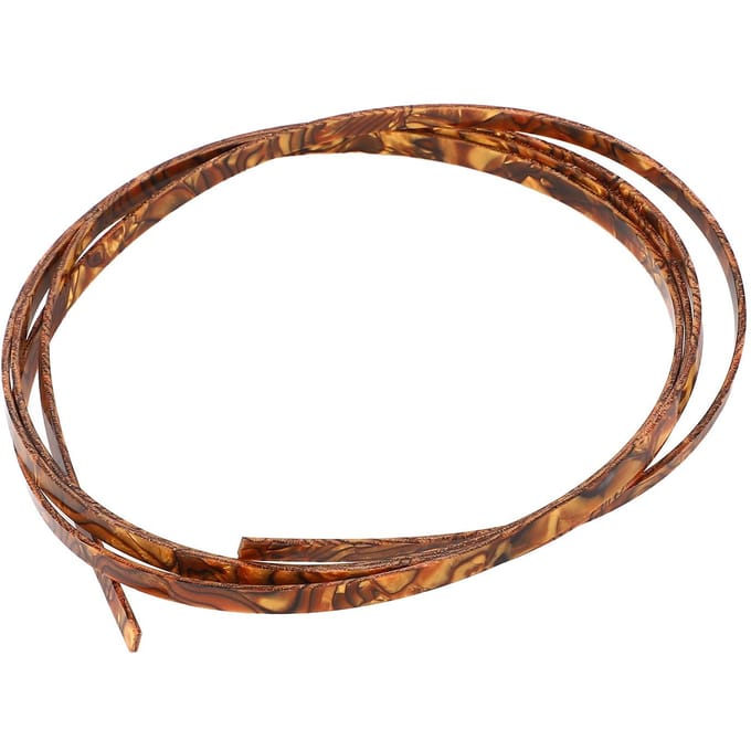 Gitaar Binding Strip Celluloid Decoratieve Akoestische Gitaar Binding Purfling Strip brown