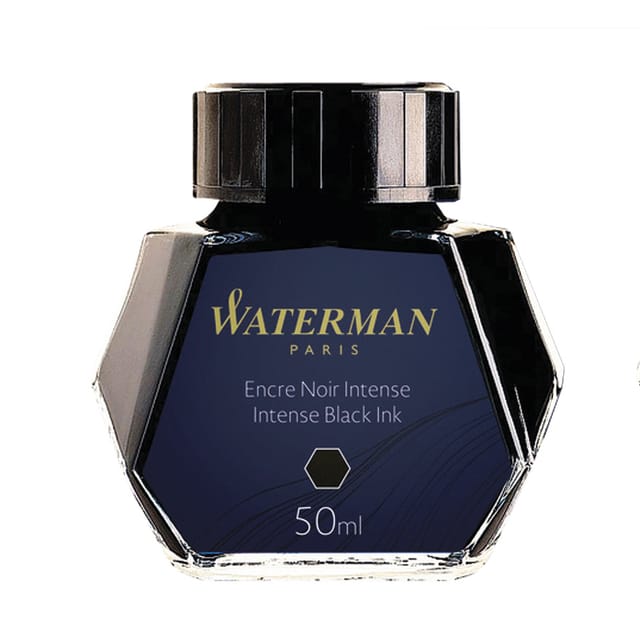 Waterman-vulpeninkt | Intense Black | inktpot van 50 ml