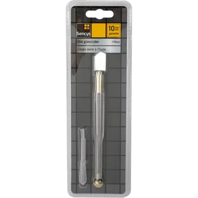 Sencys Glassnijder Voor Gebruik Met Olie 170mm