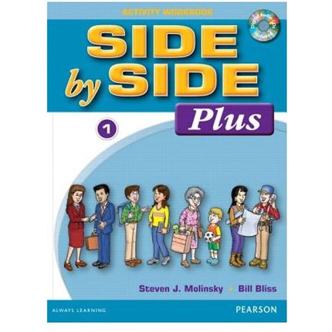 Side By Side Plus 1 Activity Workbook With Cds - Steven J Molinsky