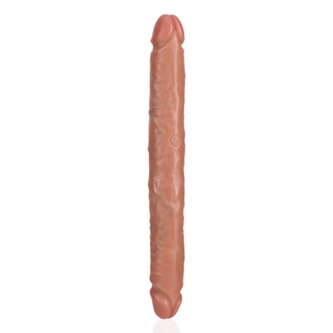 Slim Double Ended Dong 12" / 30,5 cm - Tan