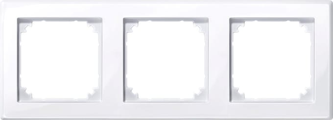 Systeem M - Afdekraam - M-Smart - 3-voudig - Kunststof - Actief wit