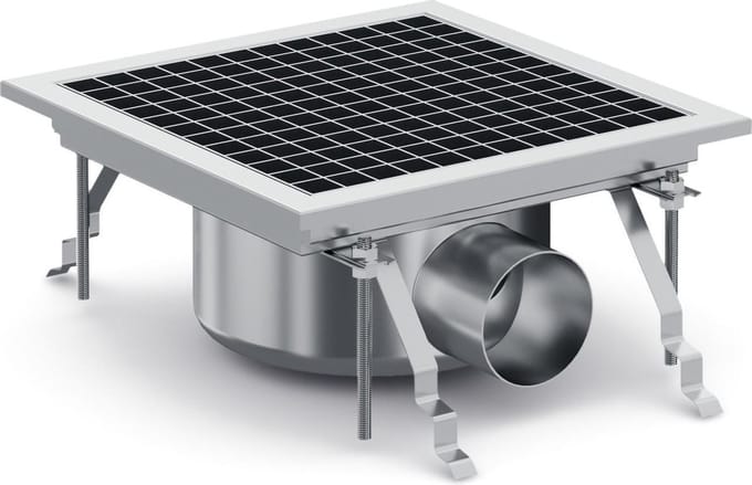 Professionele  Vloerput 300 x 300mm | Combisteel | 7075.0100 | Horeca