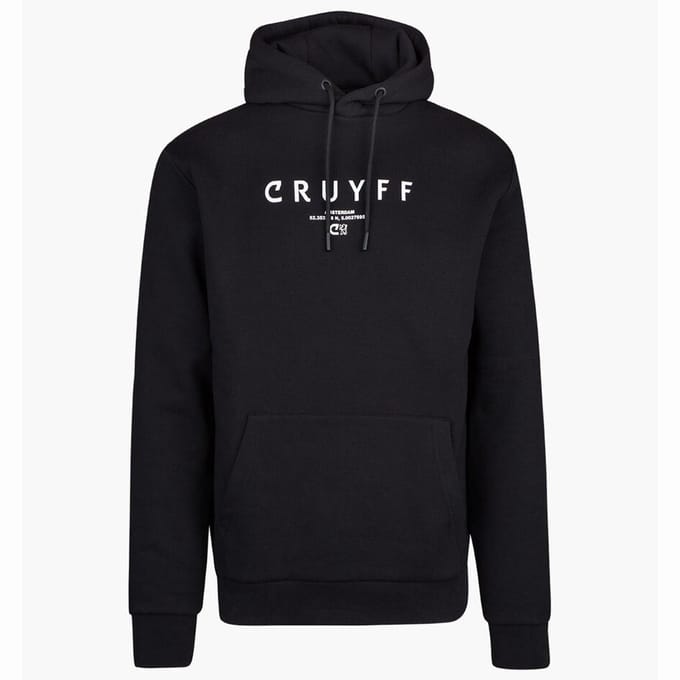 Cruyff City Pack Hoodie Amsterdam Zwart - M