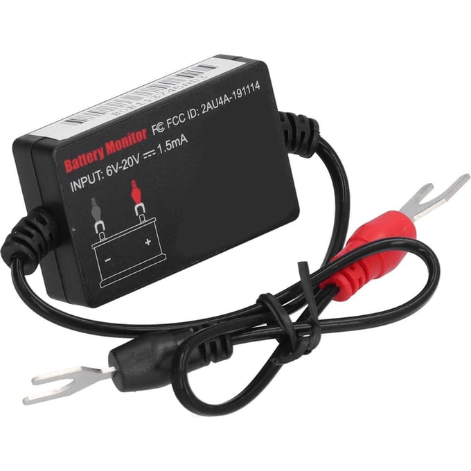 BM2 12V Testeur de Batterie de Voiture Multifonctionnel Intelligent Sans Fil Moniteur de Batterie Testeur pour Bluetooth 4.0 black