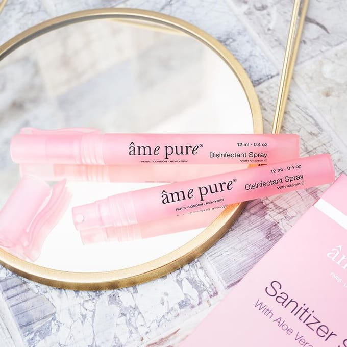 âme pure SANITIZER SPRAY SET - Hand- & Microneedling Desinfectie 5 St.