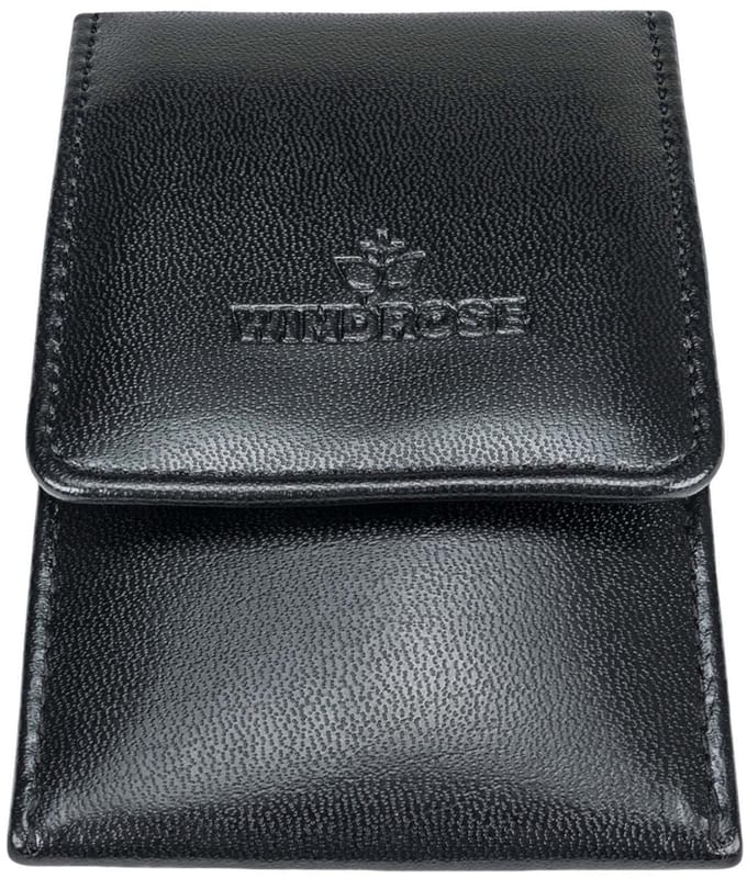 Windrose Merino Moda - Manicure Set 11 cm (schwarz, innen pink)