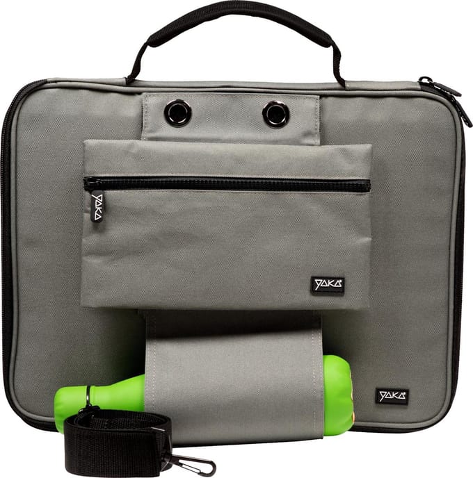 LAPTOPTAS - DONKERGRIJS - 13.3 inch - Revolutionaire "Fix and Go"