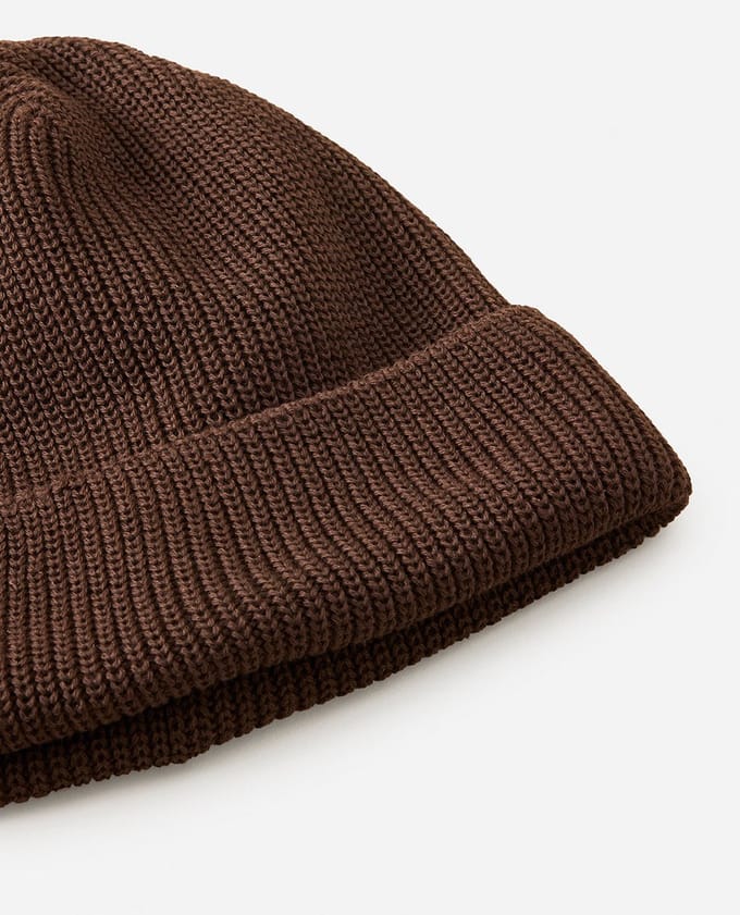 2025 Rip Curl Heren Classic Surf Reg Beanie - Brown