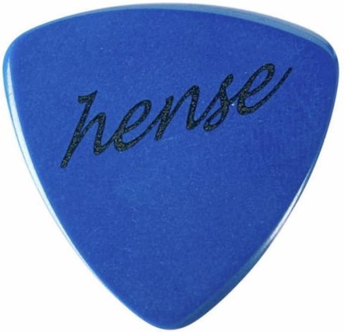 Hense - Midnight Blue small triangle - plectrum - 1.20 mm