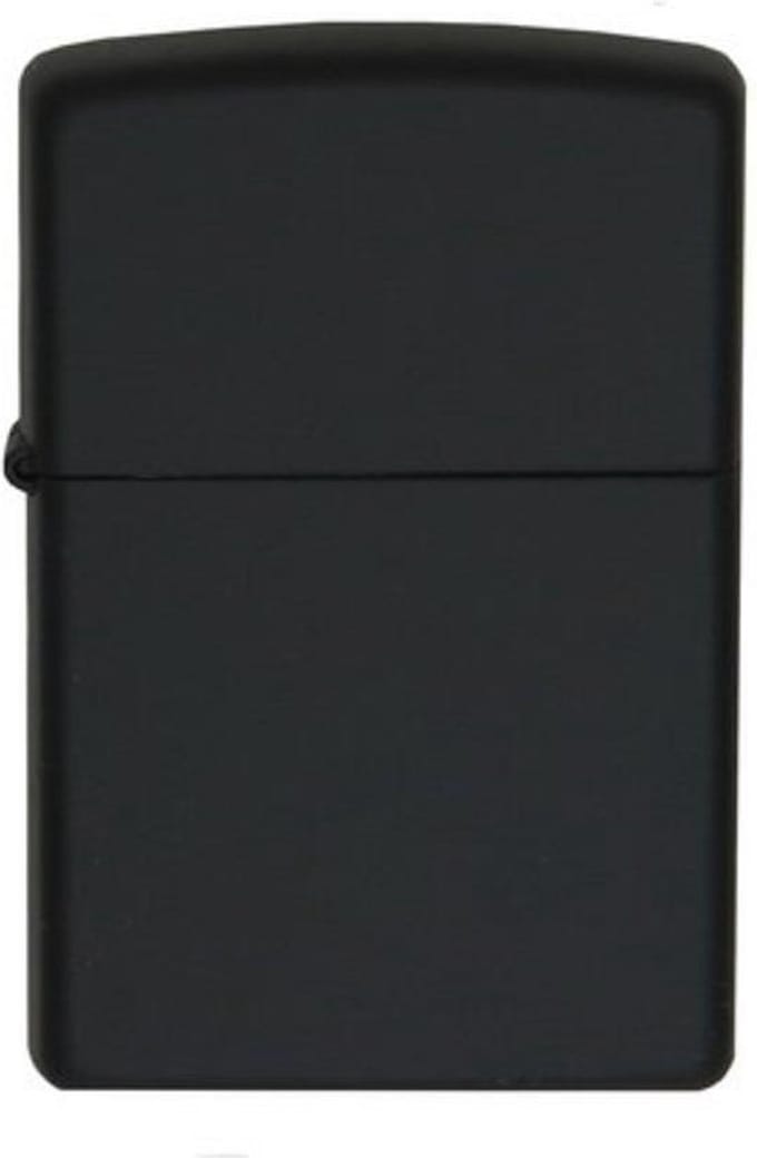 ZIPPO MAT ZWART 0368