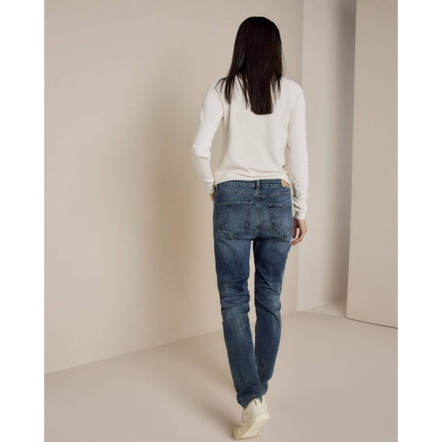 Summum Venus-5125 445 tapered jeans stretch denim (4s2353) mid denim
