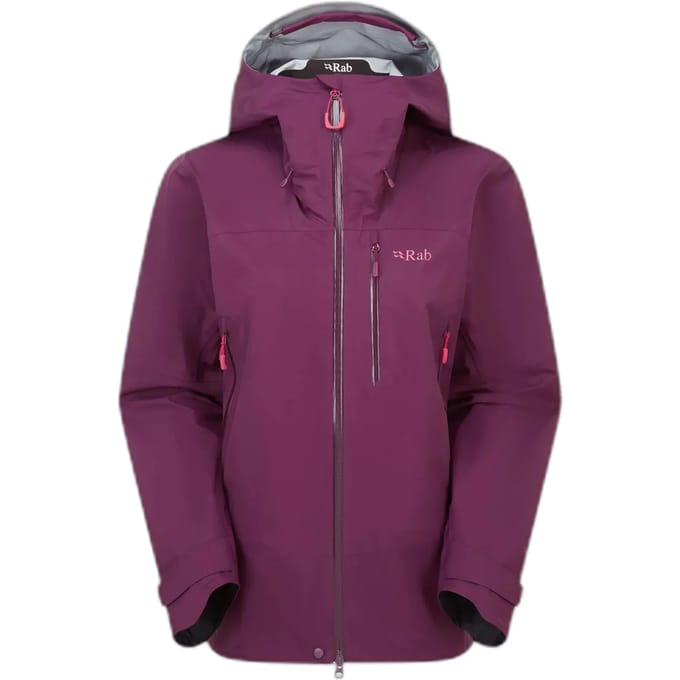 Dames wandeljack met capuchon Rab Firewall Mountain