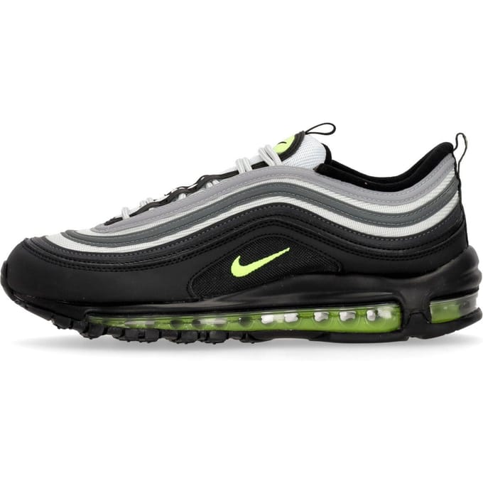 Air Max 97 Pure Platinum/volt/zwart/wit lage herenschoen