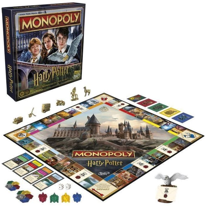 Monopoly Harry Potter Bordspel - Franse Editie