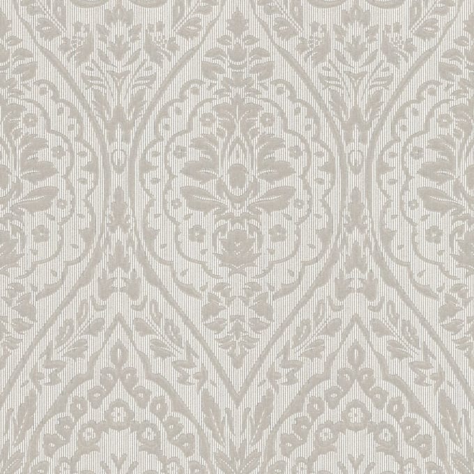 Barok behang Profhome 961955-GU textiel behang gestructureerd in barok stijl mat crème beige 5,33 m2