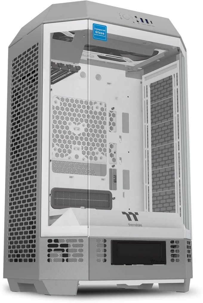 Thermaltake The Tower 300 Micro - PC Case - Behuizing - Gehard Glas - 2x140mm Ventilator - Grijs