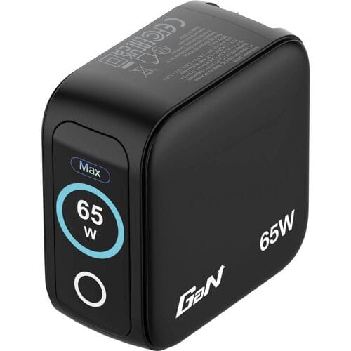 Verbatim 30238 USB-oplader 65 W USB-C stekker, USB-A-bus QC 3.0, USB PD 3.0 Zwart Binnen GaN