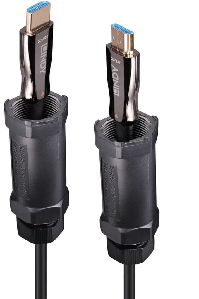 Lindy 38531 HDMI kabel 50 m HDMI Type A (Standaard) Zwart