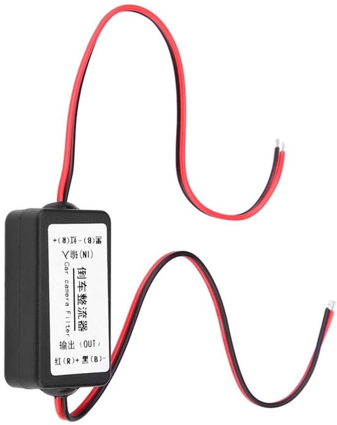 Virtubuy - Achteruitrijcamera - Stabiele Voeding - Voor Duitse en