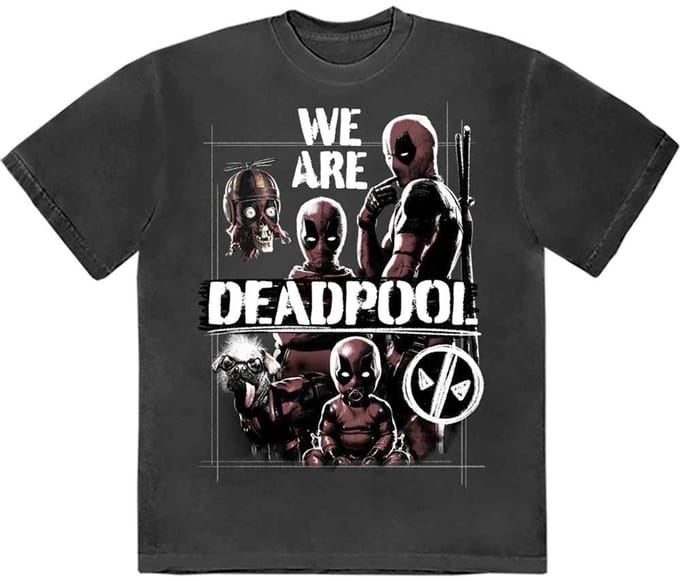 Marvel Deadpool - We Are Deadpool Heren T-shirt - S - Zwart