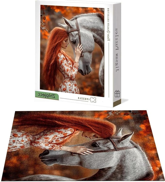 Houten Puzzel - Kunst Legpuzzel - Ontspanning Thuis - 4000 Stukjes - 141x87cm - Kleurrijk