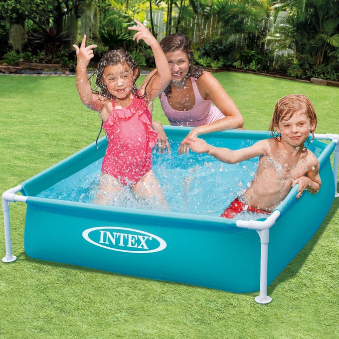 Intex Zwembad Mini Frame L 122 x B 122 cm Zwembaden