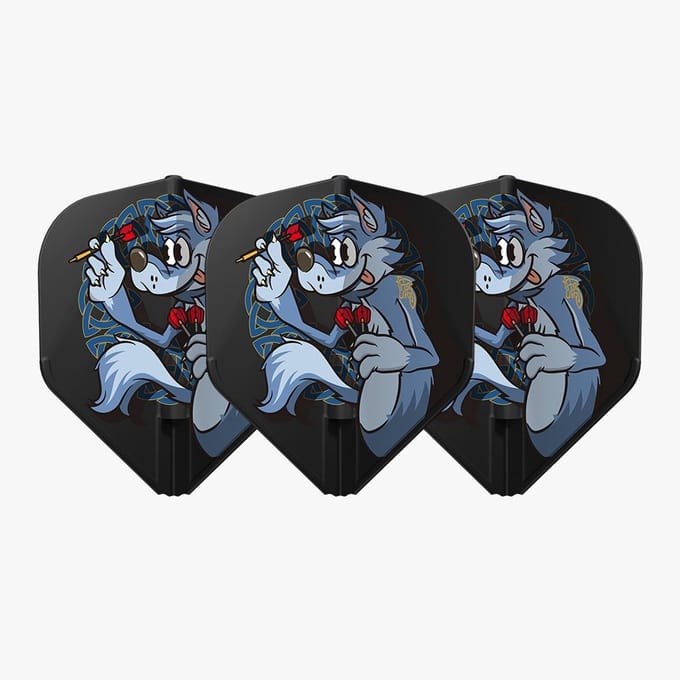L-Style L1 Pro Sho Okano V1 Black - Dart Flights